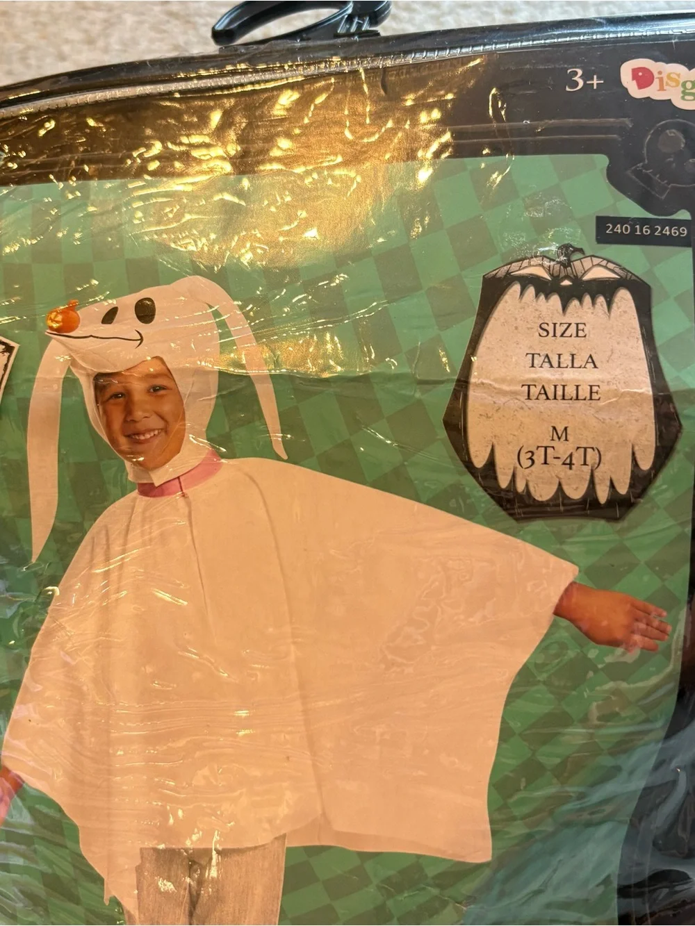 Disney Zero Dog Costume 3T 4T Nightmare Before Christmas Halloween Land World